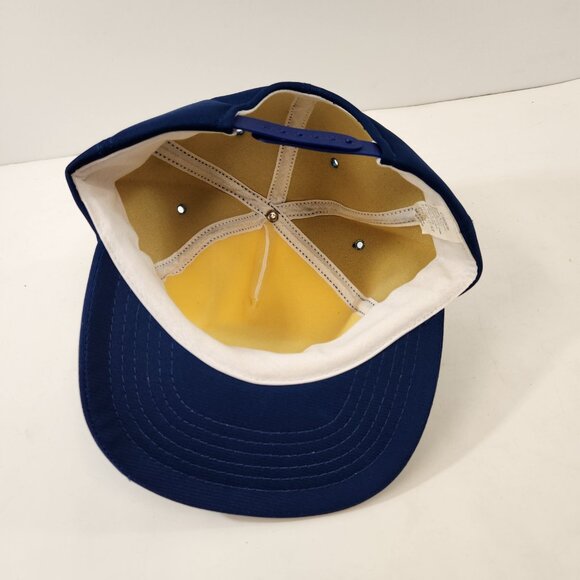 Mohawk Embroidered Patch White Trucker Hat Snapback Cap Mesh 1980s - Picture 8 of 10